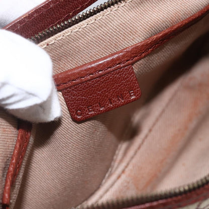 Celine C Macadam Pouch Canvas, BEIGE, CANVAS, Clutche & pouche