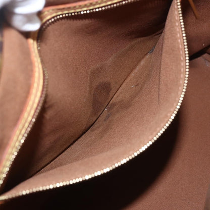 Louis Vuitton Cabas Mezzo Monogram Canvas, BROWN, CANVAS, Tote bag