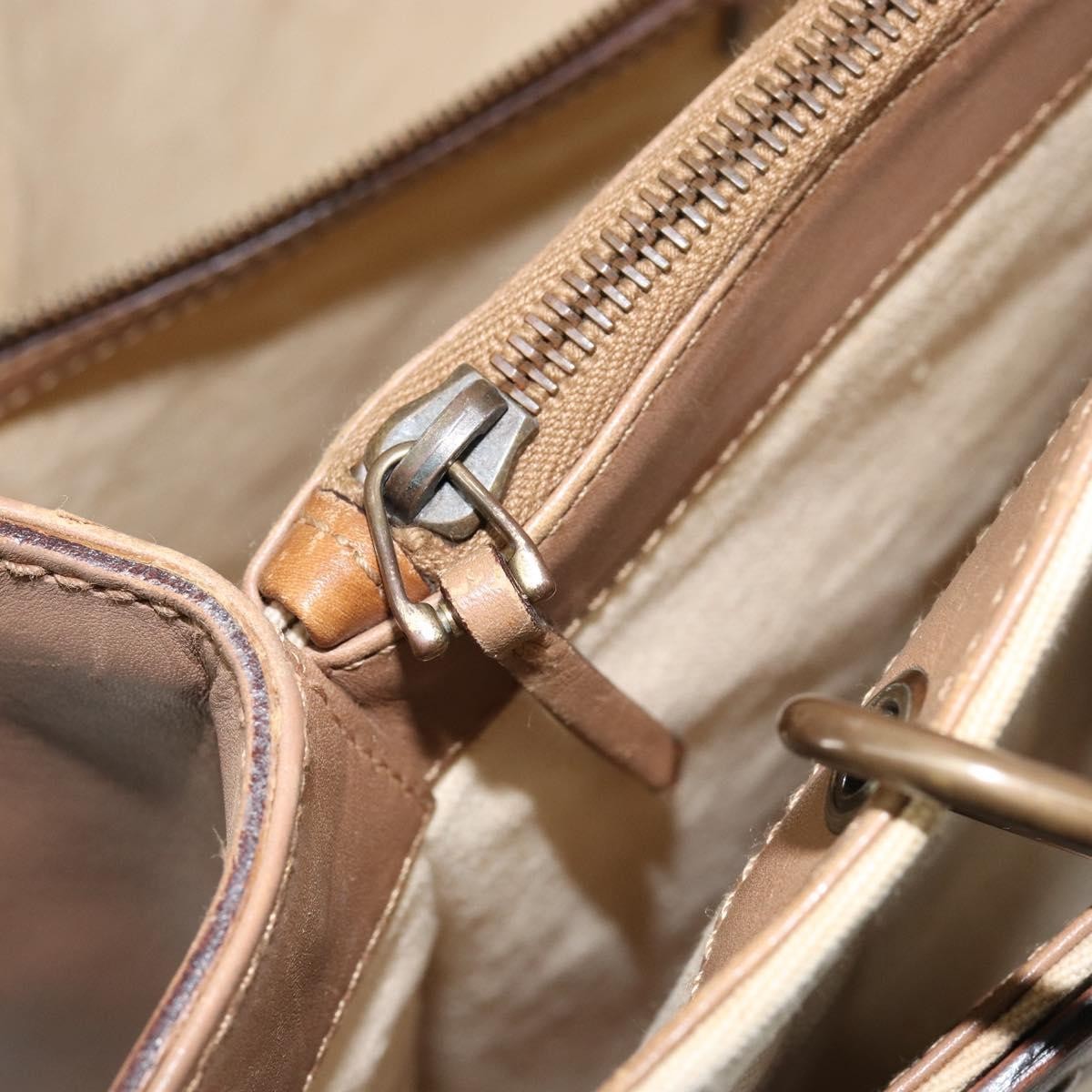 Gucci Bamboo Front Pocket Tote Canvas, ECRU, CANVAS, Tote bag