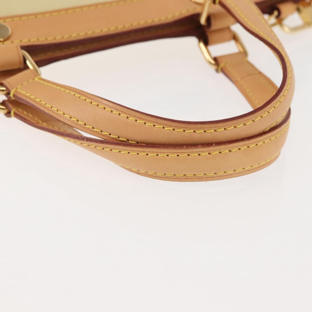 Louis Vuitton Brea Handbag Monogram Vernis, BEIGE, PATENT_LEATHER, Handbag