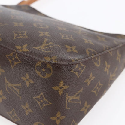 Louis Vuitton Looping Handbag Monogram Canvas, BROWN, CANVAS, Shoulder bag