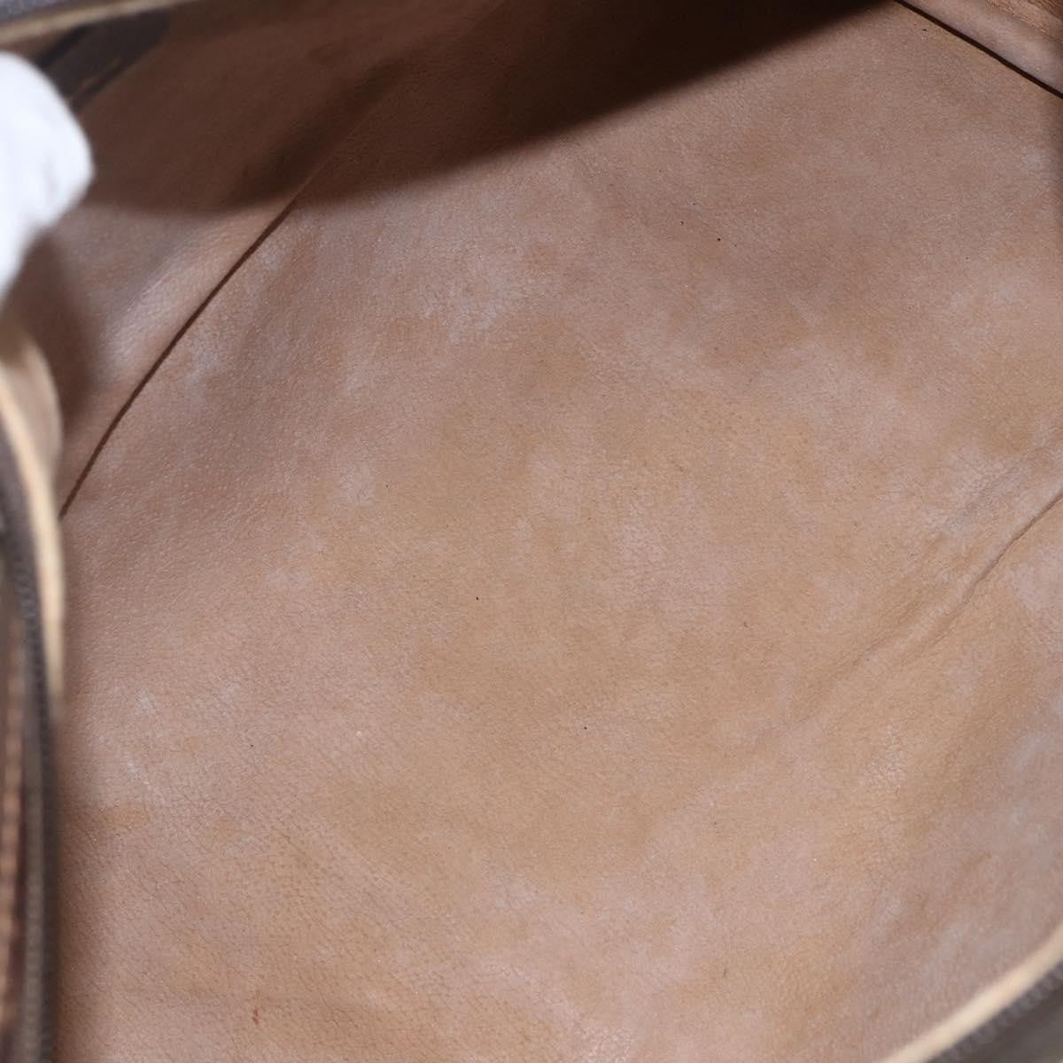 Gucci Vintage Interlocking G Boston Bag GG Coated Canvas, BEIGE, PVC, Travel bag