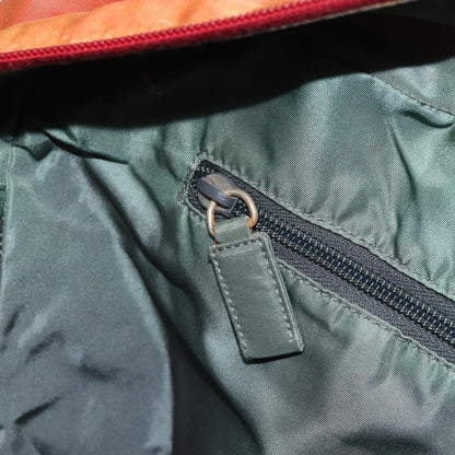 Prada Boston Bag Tessuto, RED, NYLON, Travel bag
