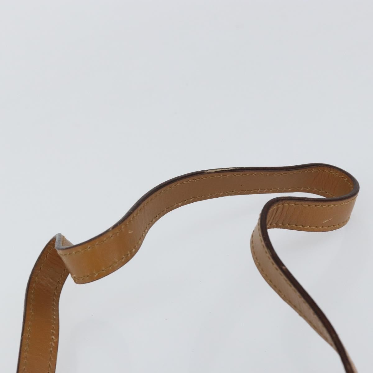 Salvatore Ferragamo Gancini Shoulder Bag Leather, BROWN, LEATHER, Shoulder bag