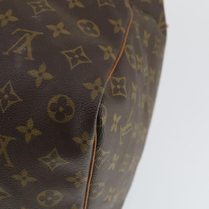 Louis Vuitton Keepall Bag Monogram Canvas, BROWN, CANVAS, Travel bag