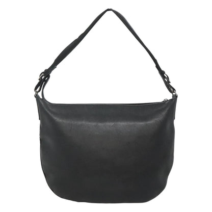 Gucci Vintage Shoulder Bag Leather, BLACK, LEATHER, Shoulder bag