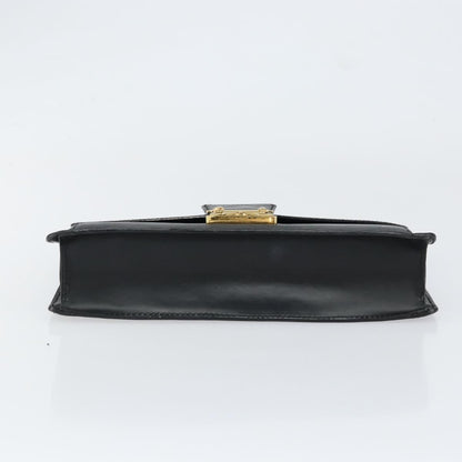 Louis Vuitton Dragonne Pochette Epi Leather, BLACK, LEATHER, Clutche & pouche