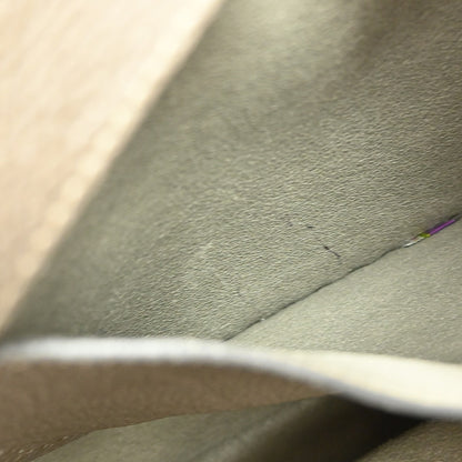 Fendi Selleria Logo Hobo Leather, GRAY, LEATHER, Handbag