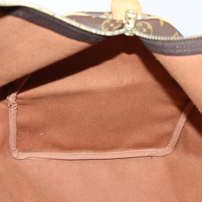 Louis Vuitton Keepall Bag Monogram Canvas, BROWN, CANVAS, Travel bag