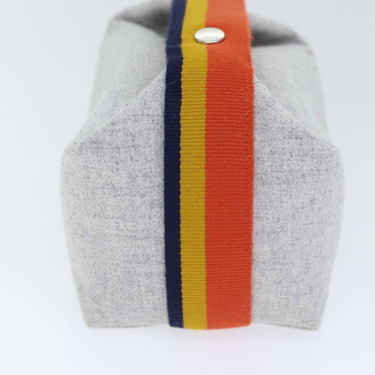 Hermes Bride à Brac Wool, GRAY, WOOL, Scarve & shawl