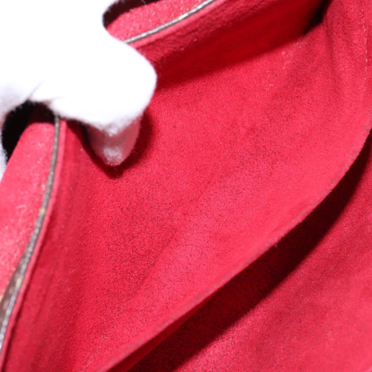 Louis Vuitton Sonatine Handbag Monogram Canvas, BROWN, CANVAS, Handbag