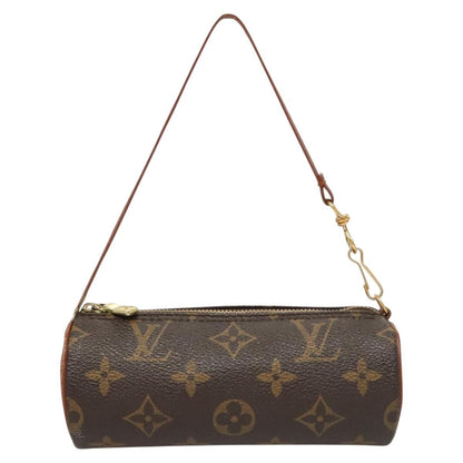 Louis Vuitton Papillon Pochette Monogram Canvas, BROWN, CANVAS, Handbag