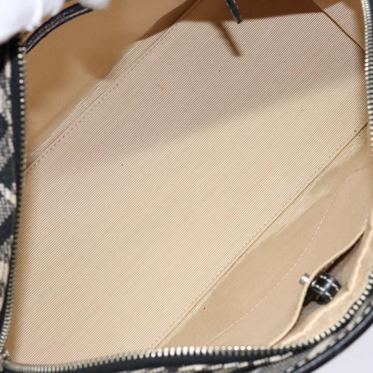 Burberry Belted handle handbag Nova check canvas, BLACK, CANVAS, Handbag