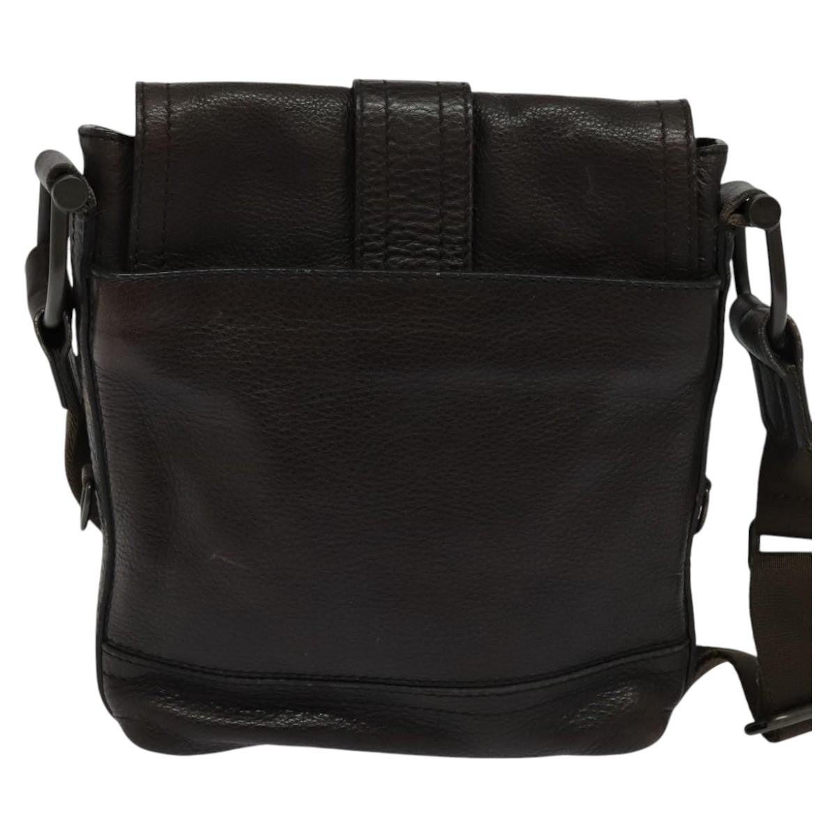 Burberry Vintage Shoulder Bag Leather, BROWN, LEATHER, Shoulder bag