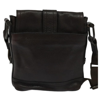 Burberry Vintage Shoulder Bag Leather, BROWN, LEATHER, Shoulder bag