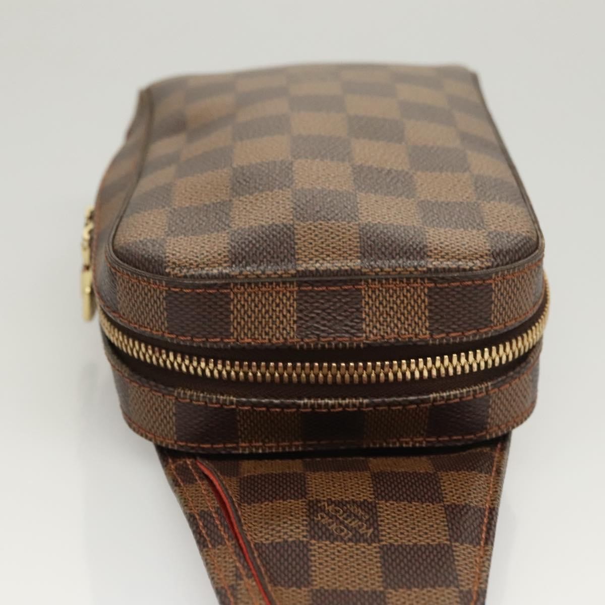 Louis Vuitton Geronimos Waist Bag Damier, BROWN, CANVAS, Shoulder bag