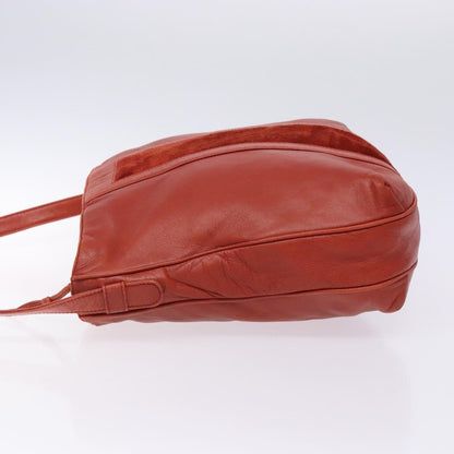 Loewe Vintage Shoulder Bag Leather, RED, LEATHER, Shoulder bag
