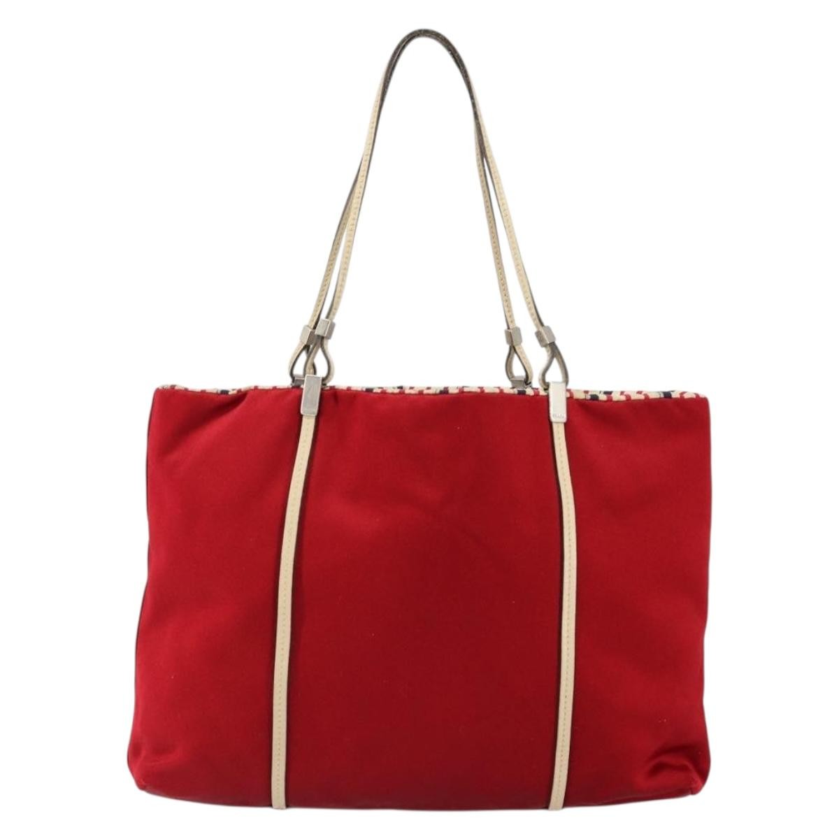Prada Vintage Handbag Satin, RED, SATIN, Handbag