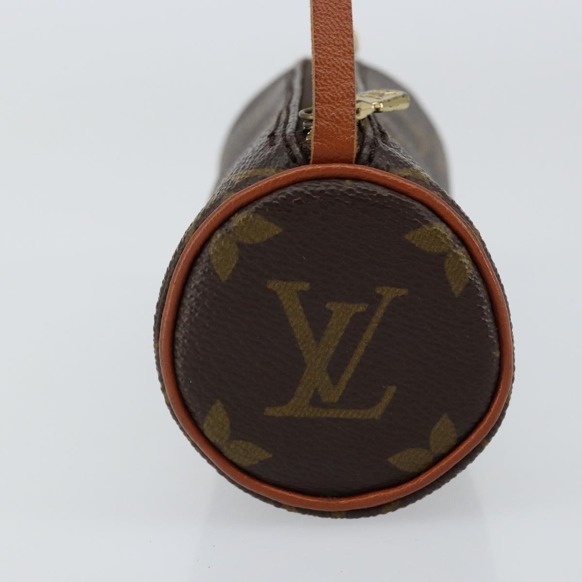Louis Vuitton Papillon Pochette Monogram Canvas, BROWN, CANVAS, Clutche & pouche