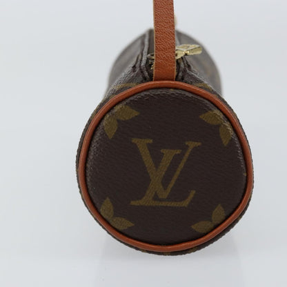 Louis Vuitton Papillon Pochette Monogram Canvas, BROWN, CANVAS, Clutche & pouche