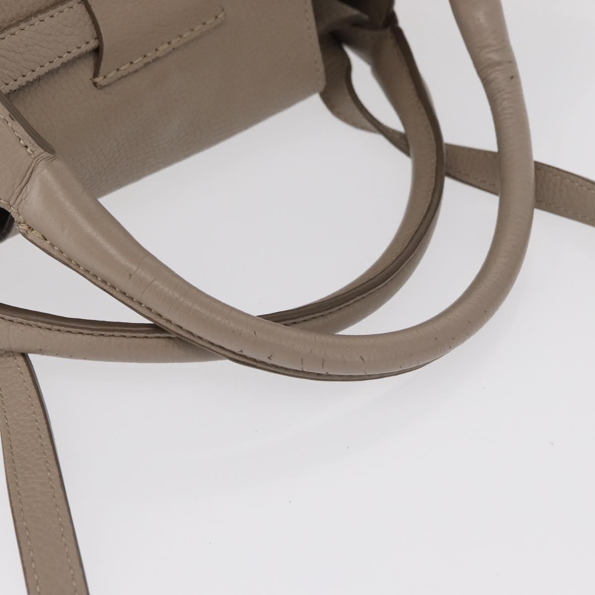Celine Big Bag Grained Calfskin, BEIGE, LEATHER, Handbag