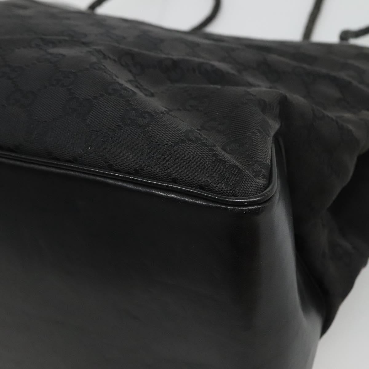 Gucci GG Canvas Bag Canvas, BLACK, CANVAS, Tote bag