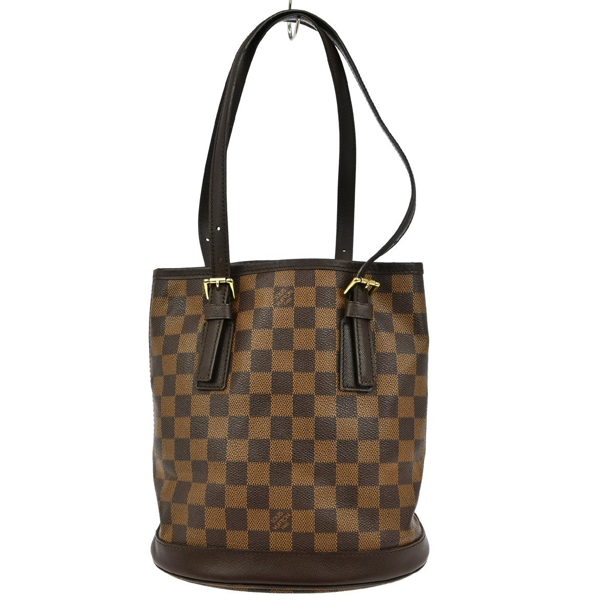 Louis Vuitton Marais Damier, BROWN, CANVAS, Handbag