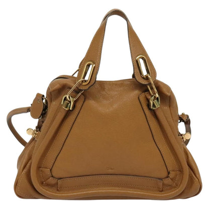 Chloe Darryl Hobo Leather, BROWN, LEATHER, Handbag
