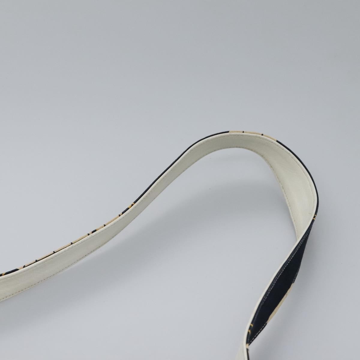 Chanel Miss Mademoiselle Shoulderbag Canvas, NAVY, CANVAS, Shoulder bag