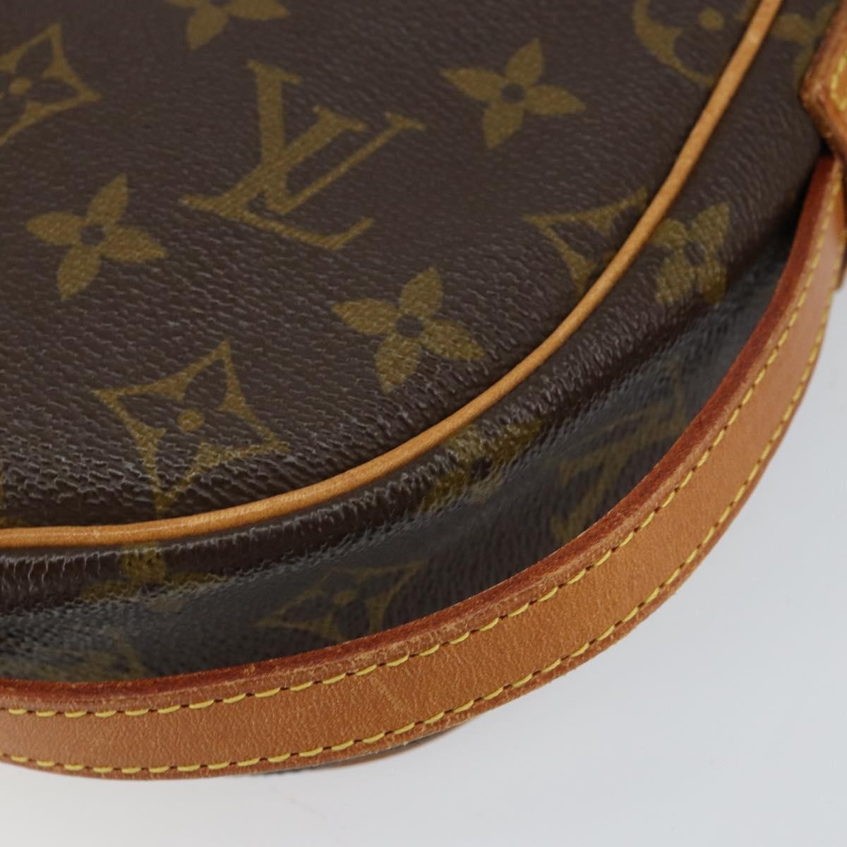 Louis Vuitton Jeune Fille Handbag Monogram Canvas, BROWN, CANVAS, Shoulder bag