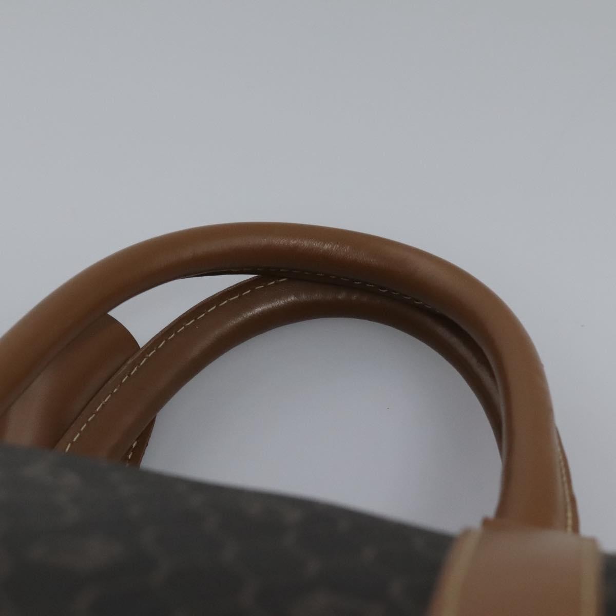 Christian Dior Vintage Honeycomb Boston bag Canvas and Leather, BLACK, PVC, Travel bag