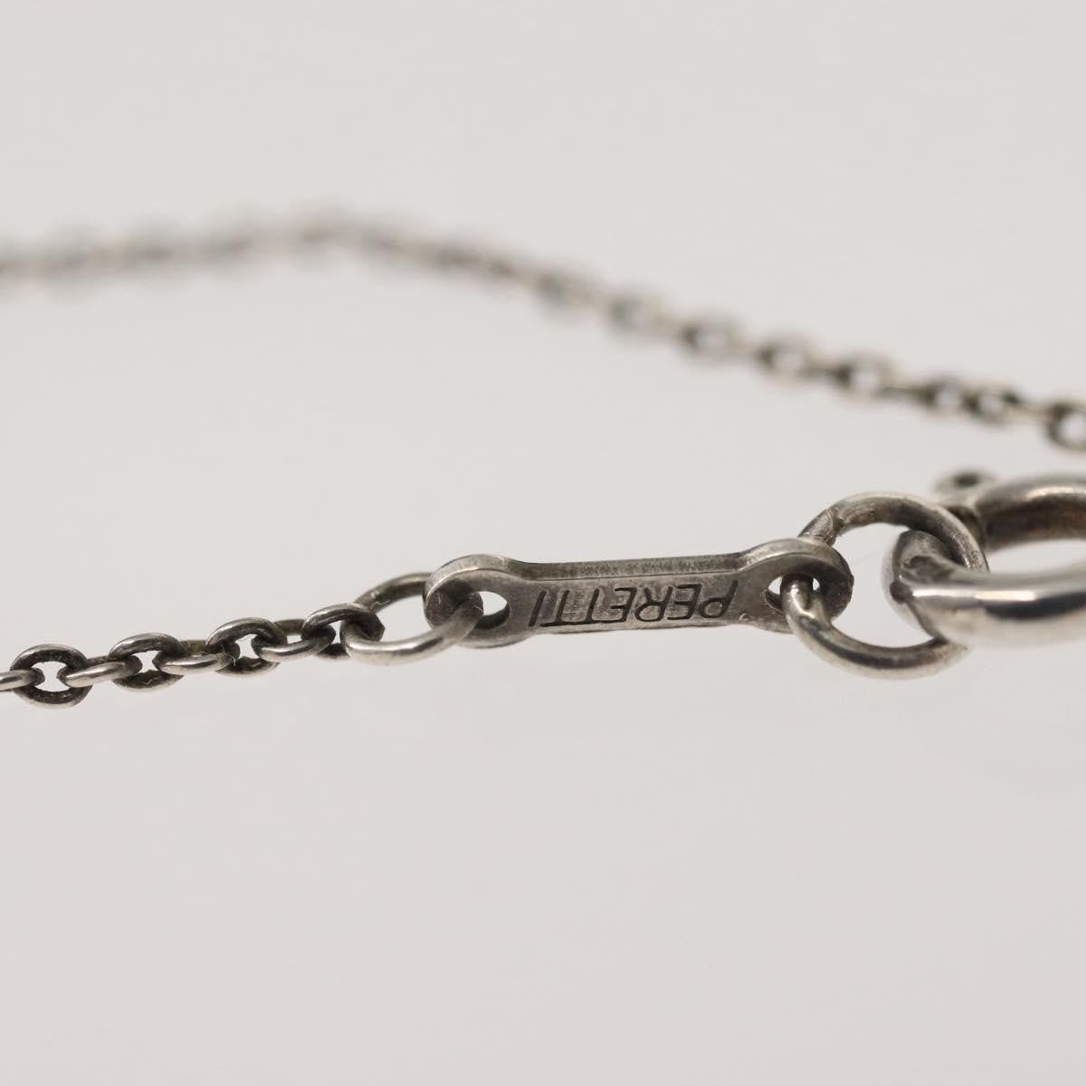 Tiffany & Co. Elsa Peretti Cross Pendant Necklace Sterling Silver, SILVER, SILVER, Necklace