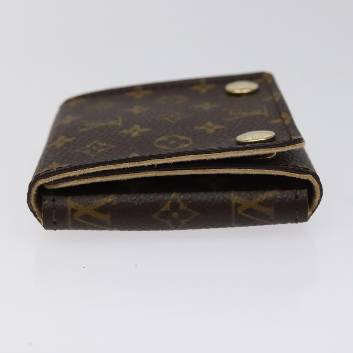 Louis Vuitton CASE JEWELRY BOX Canvas, BROWN, CANVAS, Wallets