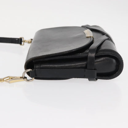 Burberry Bridle Abbott Crossbody Bag Leather, BLACK, LEATHER, Shoulder bag