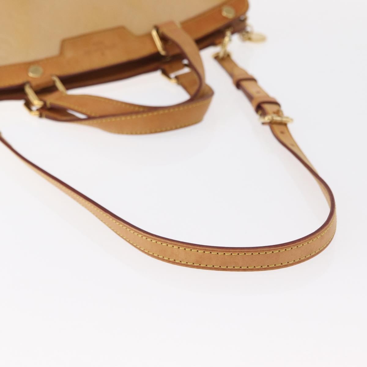 Louis Vuitton Brea Handbag Monogram Vernis, BEIGE, PATENT_LEATHER, Handbag