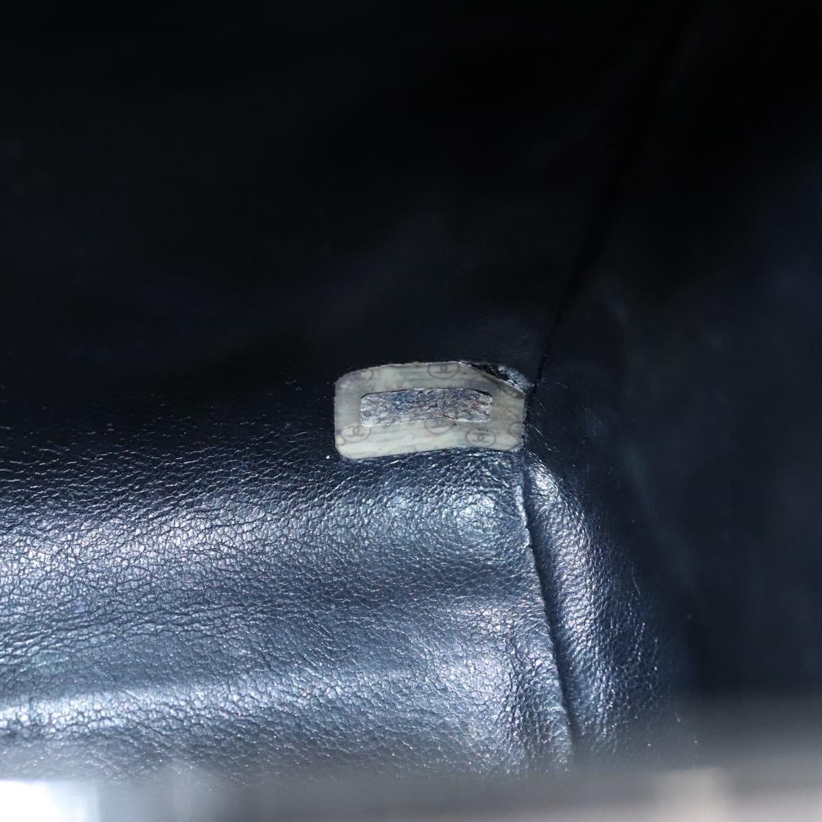 Chanel Vintage Vanity Case Patent, BLACK, PATENT_LEATHER, Toiletry Case