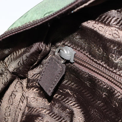 Prada Vintage Handbag Tessuto, GREEN, NYLON, Handbag