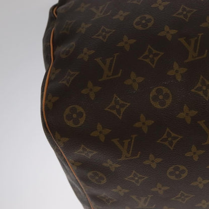 Louis Vuitton Keepall Bag Monogram Canvas, BROWN, CANVAS, Travel bag