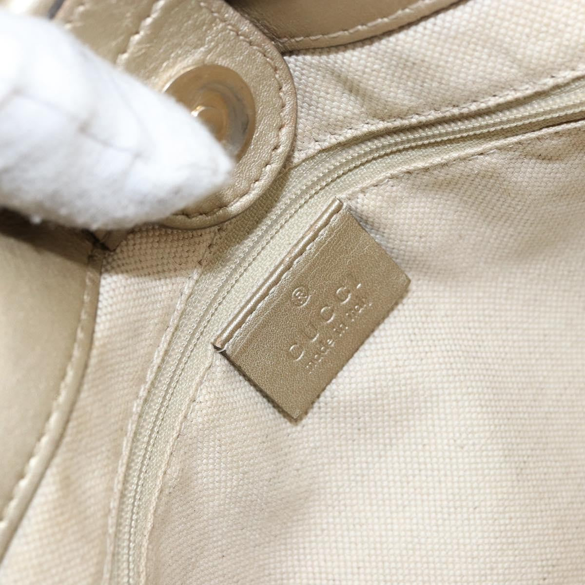 Gucci Sukey Top Handle Tote GG Canvas, BEIGE, CANVAS, Tote bag