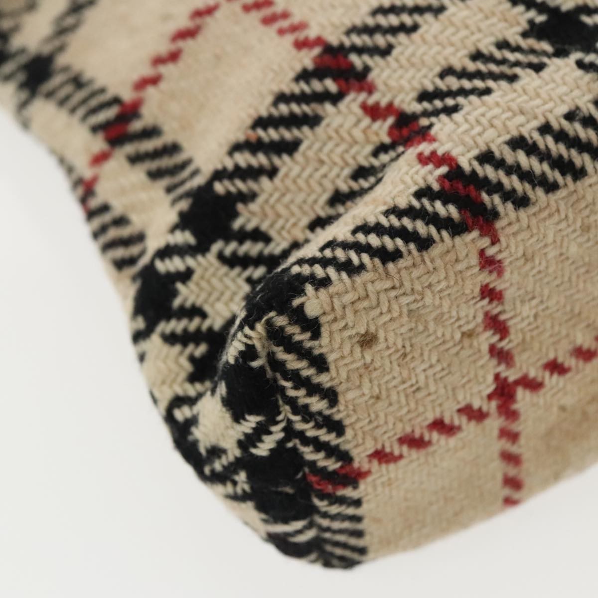 Burberry Nova check Pochette Canvas, BEIGE, CANVAS, Clutche & pouche