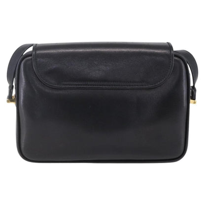 Gucci Vintage Shoulder Bag Leather, BLACK, LEATHER, Shoulder bag