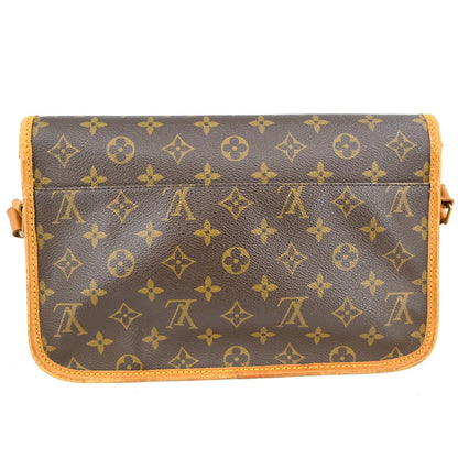 Louis Vuitton Sac Gibeciere Messenger Bag Monogram Canvas, Brown, Canvas, Shoulder Bag