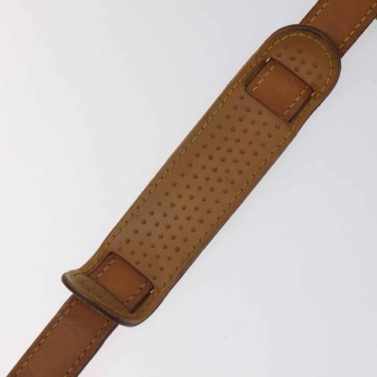 Louis Vuitton Adjustable Shoulder Strap Vachetta Leather, BEIGE, LEATHER, Straps