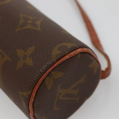 Louis Vuitton Papillon Pochette Monogram Canvas, BROWN, CANVAS, Clutche & pouche