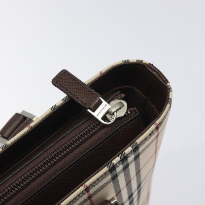 Burberry Nova Check Tote canvas check pattern, BEIGE, CANVAS, Tote bag