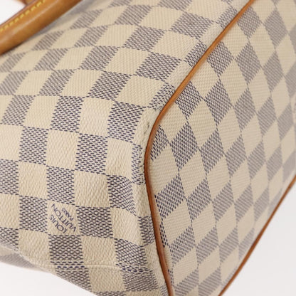 Louis Vuitton Saleya Handbag Damier, WHITE, CANVAS, Tote bag