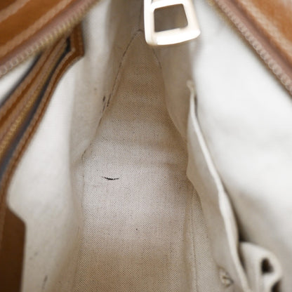 Gucci Bree Tote GG Canvas with Leather, BROWN, CANVAS, Tote bag