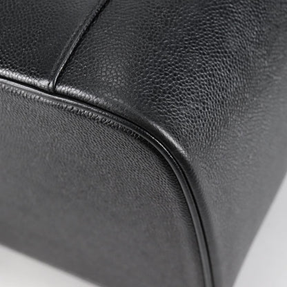 Chanel Vintage Timeless Vanity Case Caviar, BLACK, LEATHER, Toiletry Case