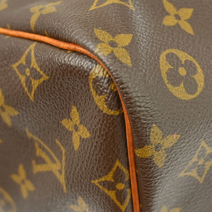 Louis Vuitton Keepall Bag Monogram Canvas, Brown, Canvas, Travel Bag