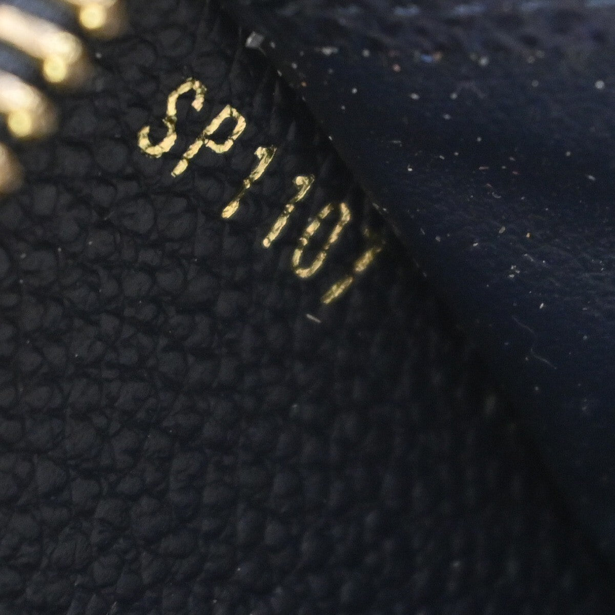 Louis Vuitton Zippy Wallet NM Leather Empreinte, NAVY, LEATHER, Wallets